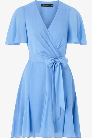 Ralph Lauren Kjole Poly Crinkle Ggt 58-dress
