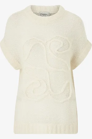 My Essential Wardrobe Vest LingoMW Emb. Knit Vest