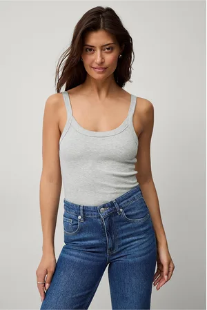 Gina Tricot Camisole Basic Rib Singlet