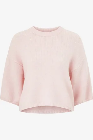 Gina Tricot Trøje Knitted Short Sleeve Top