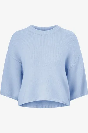 Gina Tricot Trøje Knitted Short Sleeve Top