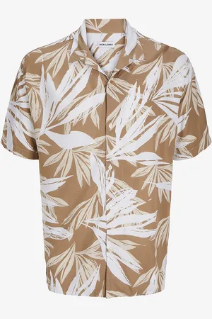 JACK & JONES Skjorte jjeJeff Tropical Aop Resort Shirt S