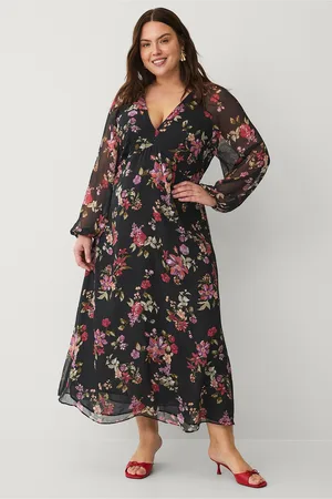 MANGO Maxi kjole Dress Savage