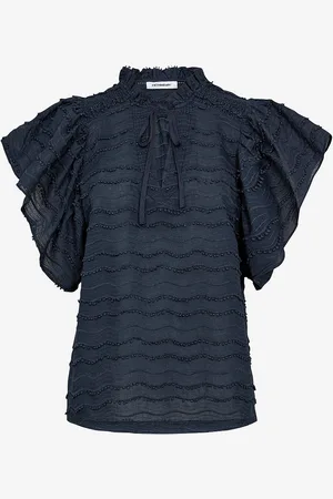 Co`Couture Bluse WavedingCC Frill Top