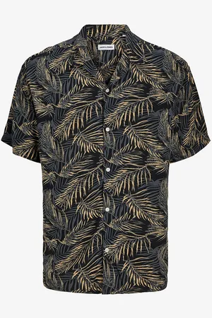 JACK & JONES Skjorte jjeJeff Tropical Aop Resort Shirt S