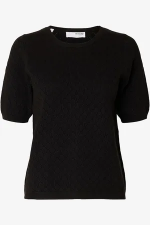 SELECTED Top slfHelen 2/4 Knit O-neck