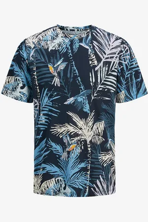 JACK & JONES T-shirt jjHawaii Aop Tee SS Crew Neck Jnr