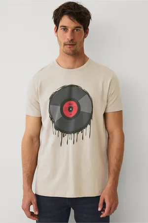 ELLOS T-shirt med tryk