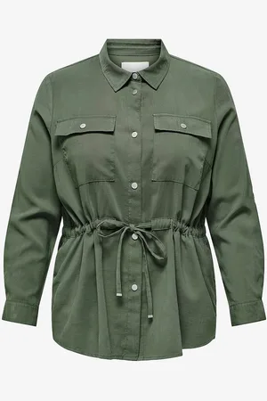 ONLY Skjortejakke carAris Life 4/5 Fem Cargo Jacket