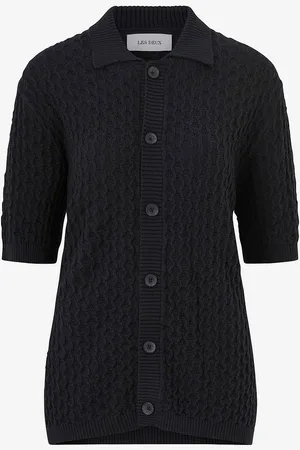 Les Deux Skjorte Gespertus SS Knit Shirt