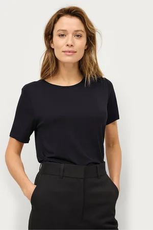 ELLOS T-shirt i viskosestrik