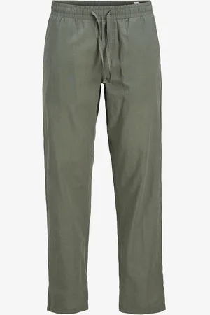 JACK & JONES Bukser jpstKane jjSummer Linen Blend Jogger