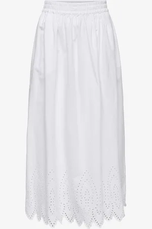 ONLY Maxi nederdel onlTulum Emb Maxi Skirt