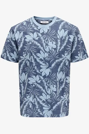 Only & Sons T-shirt onsPerry Life Reg Leaf Aop SS Tee