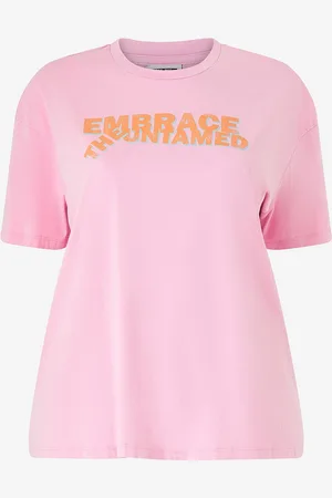 Noisy May Top nmMilile S/S T-shirt Jrs Fwd Curve