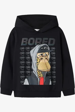 NAME IT Hættetrøje nkmDico Boredofd Nreg Swe