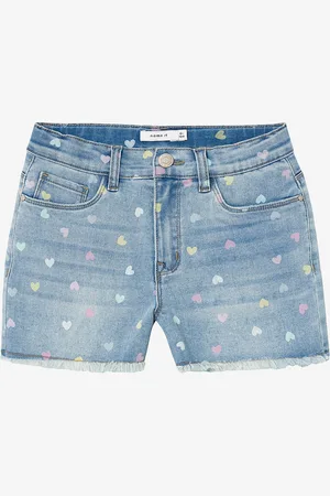 NAME IT Denimshorts nkfRose HW Mom Dnm Shorts 3555