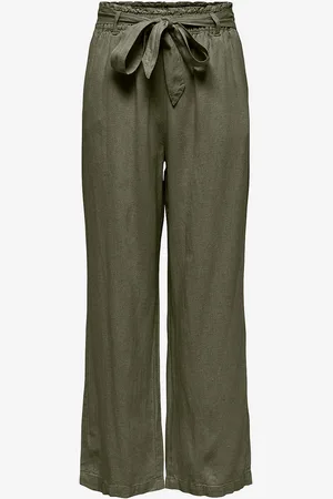 JDY Bukser Say Linen Belt Pant Wvn