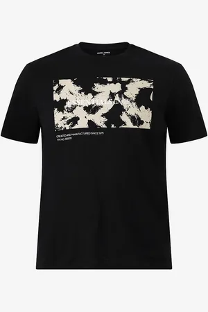 JACK & JONES T-shirt Jjjeff Monochrome Shape Tee SS Cre