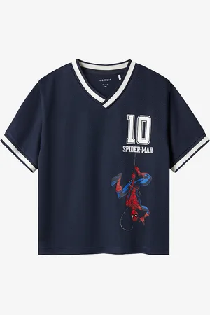 NAME IT T-shirt nmmMatz Spider Nreg SS Poly Top Mar