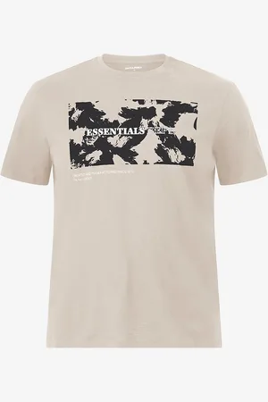 JACK & JONES T-shirt Jjjeff Monochrome Shape Tee SS Cre
