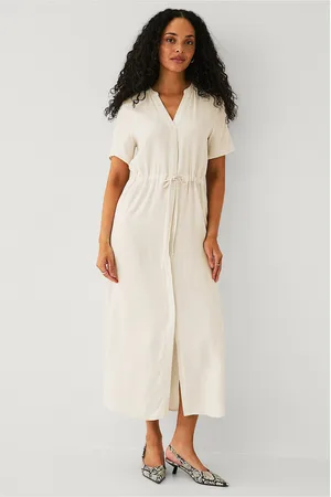 SELECTED Maxi kjole slfViva-Damina SS Ankle Sun Dress