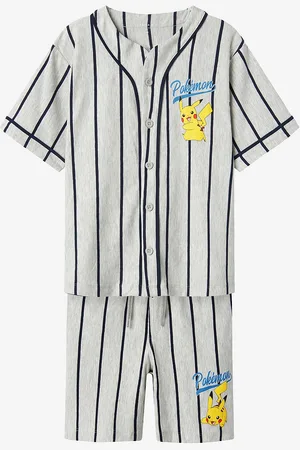 NAME IT Skjorte + shorts nkmMaska Pokemon Nreg Shortsset Sky