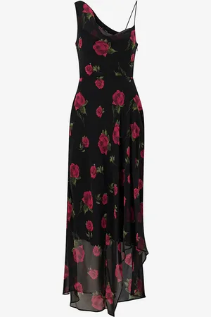 MANGO Maxi kjole Dress Rosa