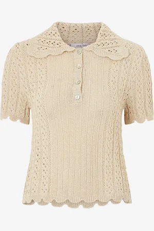 MANGO Top Sweater Bibe