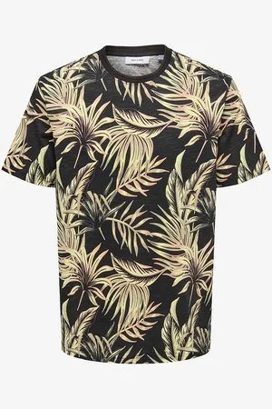 Only & Sons T-shirt onsKash Reg Leaf Aop SS Tee