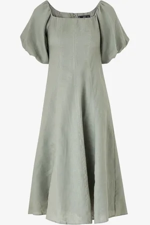 MANGO Hørkjole Dress Menorca