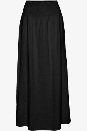 VERO MODA Maxi nederdel vmLinn HW Ankle Smock Skirt Wvn