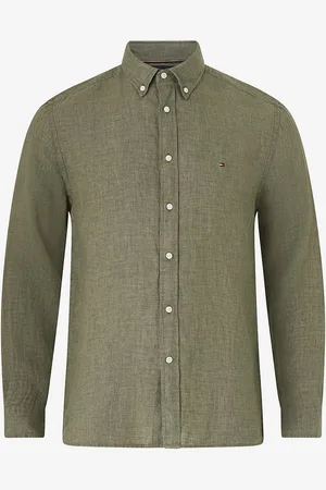 Tommy Hilfiger Skjorte Pigment Dyed LI Solid RF Shirt