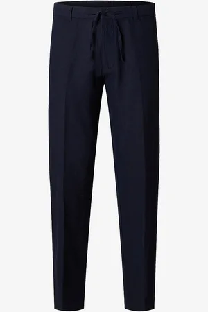 SELECTED Hørbukser Slh196-Straight Leroy Sun Pant
