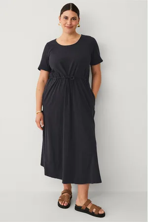 Zizzi Maxi kjole vDorit S/S 7/8 Dress