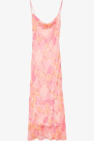 VERO MODA Maxi kjole vmSmilla SL 7/8 Waterfall Dress Wvn