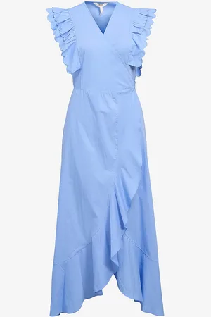 Object Maxi kjole objHope Papaya S/S Wrap Dress