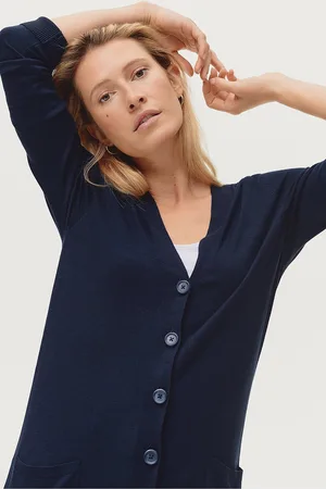 ELLOS Strikket cardigan med lommer