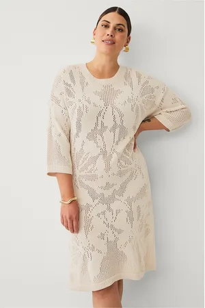 Zizzi Kjole mMesha 3/4 Abk Dress