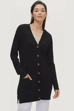 ELLOS Strikket cardigan med lommer