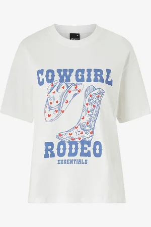 Gina Tricot Top Oversized Print Tee