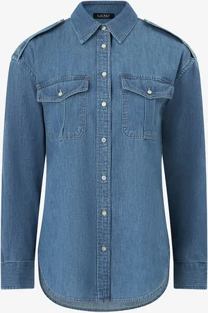 Ralph Lauren Skjorte 2x1 Denim-Shirt