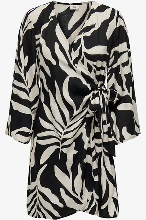 JDY Slå-om kjole Sezen Life 7/8 Short Dress Wvn