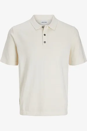 JACK & JONES Trøje jjeEmil Knit Relaxed Polo SS SN