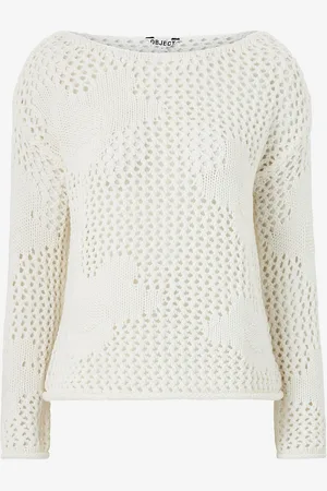 Object Trøje objBritta 3/4 LO Knit Pullover 139