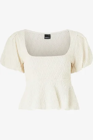 Gina Tricot Top Peplum Top