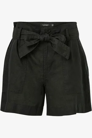 Ralph Lauren Shorts Soft Drapey Linen-Ffr