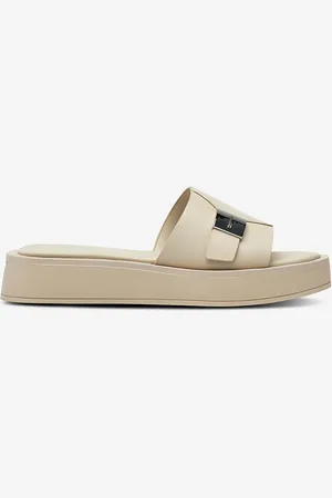Calvin Klein Sandaler Flatform Slide W/CK HW