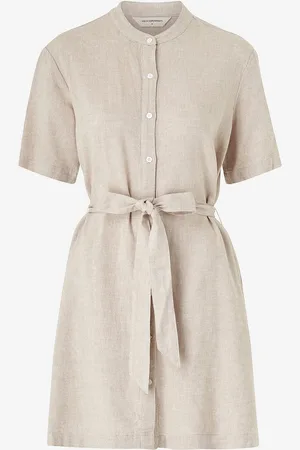 MSCH Hørkjole mschPennie Ginia 2/4 Shirt Dress