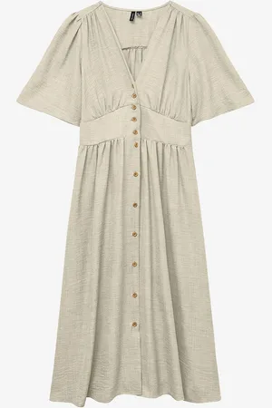 VERO MODA Kjole vmMelaney 2/4 Blk Dress Wvn